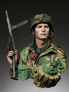 1/10 BRITAS vyras modernus kario biustas Dervos figūrėlė Modelio rinkiniai Miniatiūrinis gk Unassembly Nedažytas