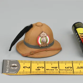 1/12 Scale Soldier Vintage Fashion Helmet Hat Model tinka 6 colių lėlių aksesuarų kolekcijai Ekrano papuošalai Žaislai