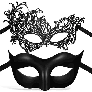 1 Komplektas Nėrinių kaukės Maskaradinė kaukė Vakarėlio kaukė Cosplay kaukės Nėrinių maskarado kaukė moterims Moterys Merginos