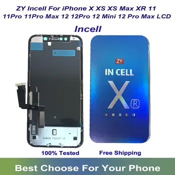 100% Išbandytas ZY LCD, skirtas iPhone XR / XS Max/11/12/13 / 14 Pro Max 