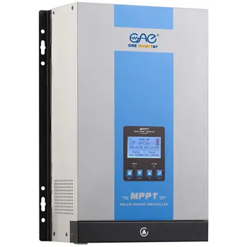 100A 120A MPPT saulės įkrovimo valdiklis inverteriui nuo tinklo su MPPT įkrovikliu saulės sistemos saulės įkrovimo valdikliui