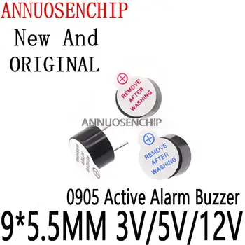 10PCS Active Alarm Buzzer Beeper 9*5.5mm Mini Active Piezo Buzzer Fit For arduino Pasidaryk pats elektroniniai garsiniai signalai 0905 3V/5V/12V