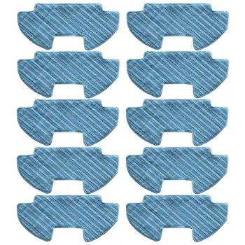 10vnt šluostės audinio pagalvėlės, skirtos 