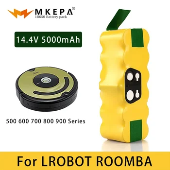 14.4V 5000mAh roboto dulkių siurblio baterija IRobot Roomba 500 600 700 800 900 serija 14.4V 620 650 770 780 580 baterijos
