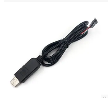 1m-CH340G atsisiuntimo kabelis USB į nuoseklaus prievado modulį USB į TTL blykstės kabelis RS232 atnaujinti mažą plokštę su apvalkalu