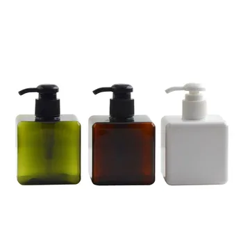 1PC 250ML daugkartinio naudojimo tušti skaidrūs plastikiniai siurblio buteliukai Dozatorius Pakartotinai užpildomi skysti šampūno buteliukai masažiniams aliejiniams kremams