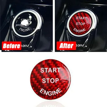 1pc automobilio dangtelio lipdukas anglies pluoštas antikorozinis anglies pluoštas raudonas lengvas montavimas apsauga nuo išblukimo našumas / pasirinktinis