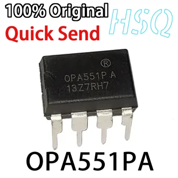 1PCS OPA551P OPA551PA DIP8 supakuotas inline operacinis stiprintuvas Aukštos įtampos ir didelės srovės operacinis stiprintuvas
