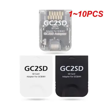 1~10PCS RetroScaler GC2SD GC į SD kortelės adapterio atminties TF kortelės adapteris SD kortelių skaitytuvas NGC žaidimų konsolei ir 