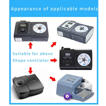 20-pc Daugkartinio naudojimo CPAP putų filtrai-CPAP filtrai su Respironics M serija