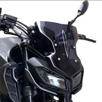 2017-2020 Motociklas Priekinis priekinis stiklas Vėjo spoileris Pertvaros deflektorius Priekinis stiklas Yamaha MT-09 FZ-09 Akrilas