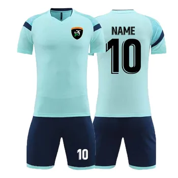 2023 Futbolo treniruočių kostiumas Futbolo marškinėlių komplektas Sportinės aprangos uniformos 