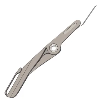 2023 Naujas nešiojamas 11 # titano lydinio sulankstomas peilis medicininis skalpelis keičiamas peilis EDC lauko atviro dėklo kišeninis peilis