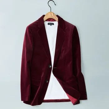 2023 Pavasario ir rudens mados kostiumas Vyrų verslo laisvalaikio plonas tinkantis paltas Vientisa spalva
