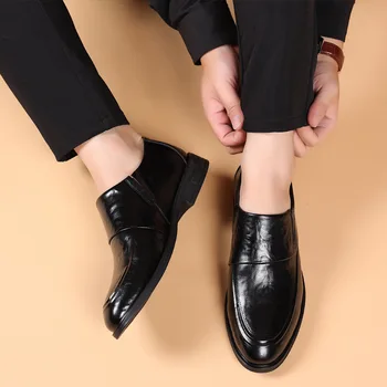 2024 Vyriški odiniai batai 38-44 minkštas padas neslystantys guminiai loaferiai Batai Vyras slysta ant plokščių laisvalaikio apvalių pirštų batų Zapatillas Hombre