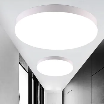 220V 18W Round Smart Modren LED lubų šviestuvas su judesio jutiklio lubų šviestuvu įėjimo balkonui Koridorius Svetainė