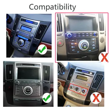 2din 256G Skirta Hyundai Veracruz ix55 2006-2015 Android Auto Automobilių radijo grotuvas GPS navigacija Stereo Multimedia DSP carplay 4G SIM