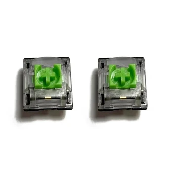2Pcs Žalieji jungikliai Razer Blackwidow Tenkeyless mechaninei žaidimų klaviatūrai ir kitiems su 3Pin LED