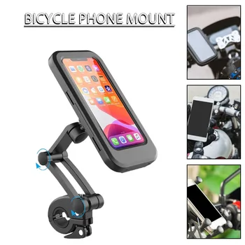 360 laipsnių dviračio motorinis dviratis Neperšlampamas telefono dėklas Laikiklio laikiklis visiems mobiliesiems telefonams Lengvas ir greitas surinkimas Visiškai nauja