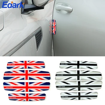 4Pcs Car Vehicle Door Edge Scratch Collision Guard Strip Lipdukas Britain UK England Flag Decor Car Supplies Accessories Products