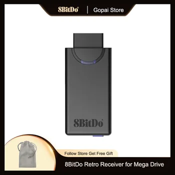 8BitDo retro imtuvas, skirtas Mega Drive Bluetooth Sega Genesis ir originaliam Sega Genesis