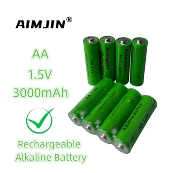 AA 3000mAh 1,5V įkraunama aplinkai nekenksminga baterija, tinkama žaisliniam nuotolinio valdymo pultui MP3 grotuvas