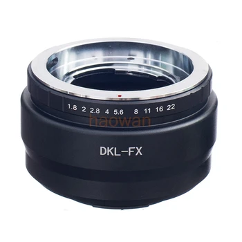 adapterio žiedas Voigtlander Regina Deckel DKL objektyvui į Fujifilm fuji FX X-E2/X-E1/X-Pro1/X-M1/X-A2/X-A1/X-T1 xpro2 kamera