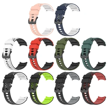 ADWE 20mm pločio minkštas silikoninis laikrodžio dirželis kvėpuojantis GXY Watch 5/Watch 5 Pro Watch3 41mm pakaitinė riešo apyrankė