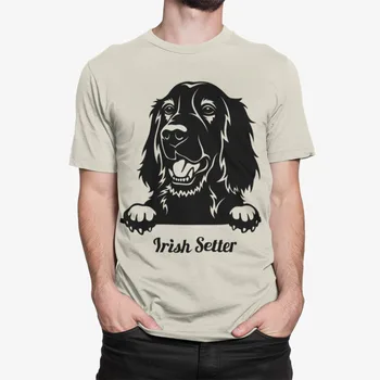 Airių seteris Vyriški marškinėliai Šuo Augintinių mylėtojai Gyvūnų dovana