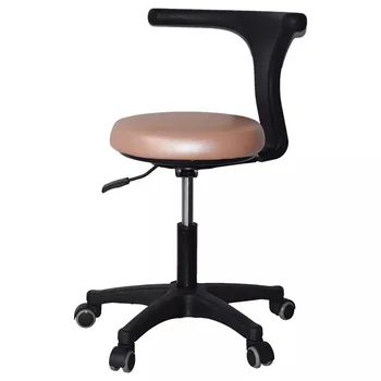 AM-301 Apvali sėdynė medicininė kėdė den-tal kėdė reguliuojama odontologo kėdė gydytojo kėdė den-tal kėdė