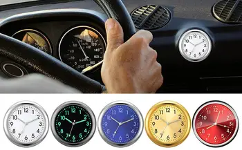 Analoginis laikrodis automobilio prietaisų skydeliui Automatinis laikrodis Oro išleidimo angos Išleidimo klipas Mini apdaila Automobilių prietaisų skydelis Laiko rodymas Laikrodis automobilyje