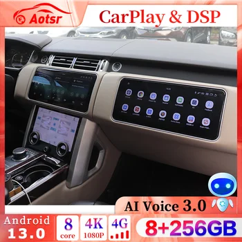 Android 13 automobilių radijas Land Rover Range Rover Vogue L494/Sport L494 2014-2017 12.3 colių GPS navigacijos multimedijos grotuvas