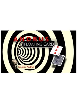 Andrus Floating Card (gudrybės ir internetinės instrukcijos) Magiški triukai,Kortų magiški rekvizitai,Iliuzija,Iš arti Magas Pradedantysis Magica