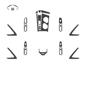 Anglies pluoštas MG 7 MG7 2023 Automobilio salono lipdukų liejimo formos apdailos juostelės centrinė konsolė pavarų dėžės durys Langų pakėlimas Automobilių priedai