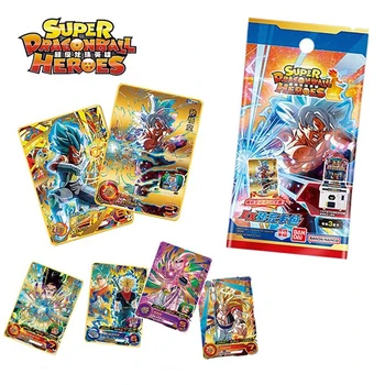 Anime Dragon Ball Collection Card Bandai Card Play Dragon Ball Son Goku Son Gohan Super Hero Arcade Cards Game Kids Žaislų Dovana