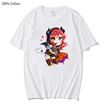 Anime LoveLive! Marškinių mokyklos stabų projektas Nico Yazawa Halloween Maki Nishikino marškinėliai100% medvilniniai marškinėliai Vasaros vyrai Moterys Top