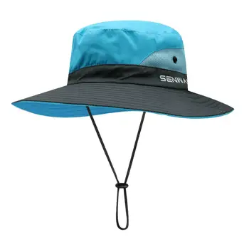  apsauga nuo UV spindulių skrybėlė Greita sausa kempingo kepurė Sulankstoma lauko kempingas Žvejyba Plačiabrylė skrybėlė vyrams