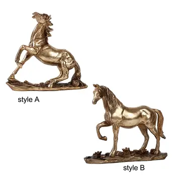 Arklio statula Arklio figūrėlės Šiuolaikiniai papuošalai Gyvūnų skulptūros Stalo figūrėlė