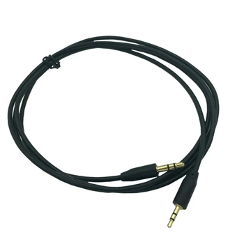Aukštos kokybės 2,5 mm vyriško iki 3,5 mm vyriško garso adapterio kabelis Darbas su automobilio AUX nuo vyriško iki vyriško įrašo linijos GPS navigacijai (1.5