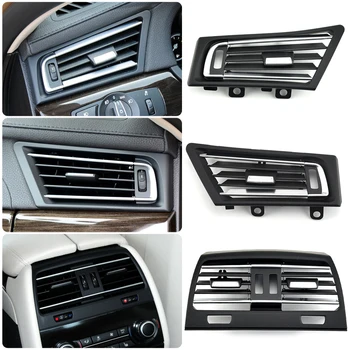 Auto Car Rear Center Console Fresh Air Outlet Grille Cover 64229118249 skirtas BMW 7 serijos F01 F02 2008-2015