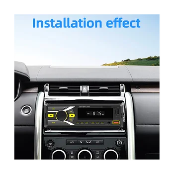 Automatinis radijas Automobilinis stereofoninis Bluetooth Single Din MP3 grotuvas su APP valdymu AM FM radijas AUX įvestis 2USB radijo imtuvas