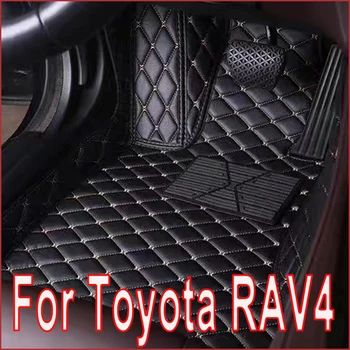 Automobiliniai grindų kilimėliai Toyota RAV4 Non-Hybrid 2020 2021 2022 2023 Custom Auto Foot Pads Automobilių kilimų dangtelio interjero aksesuarai