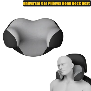 Automobilinės pagalvės Galvos kaklo atrama Ergonomiška U formos apsauga Universalios atminties putos Automatinė sėdynės galvos atramos apsauga Interjero aksesuarai