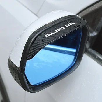 Automobilio galinio vaizdo veidrodėlis Lietaus antakiai Auto priedai BMW Alpina E90 E92 E93 E60 E61 E46 F30 F10 F20 G20 G30 X1 F48 X3 G01 X4