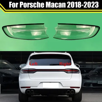 Automobilio galinių žibintų dangtelio objektyvo apvalkalas Taillamp skaidrus šviestuvo gaubtas Automatinis galinis žibintas Galinis žibintas Skirtas Porsche Macan 2018-2023