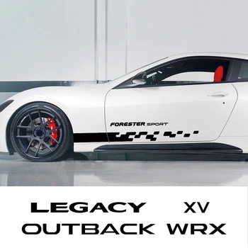 Automobilio juosmens linijos lipdukai Dekalai Subaru Forester XV Outback Legacy WRX Tribeca Levorg BRZ Crosstrek Auto priedai Išorė
