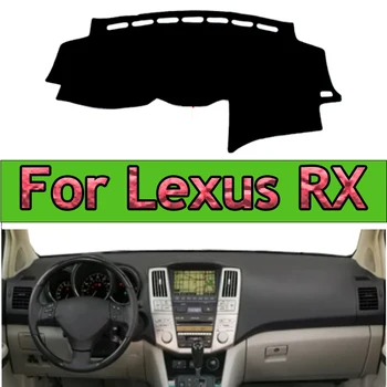 Automobilio prietaisų skydelio dangtelis Lexus RX RX300 RX330 RX350 2004 - 2008 2009 be garso skylės Dash Mat kilimas Cape Sun Shade Dashmat