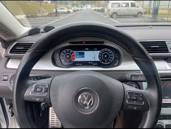 Automobilio skaitmeninis klasteris Virtuali kabina Volkswagen VW Polo prietaisų skydelis Pramoginis prietaisas Greičio matuoklis Ekrano odometras