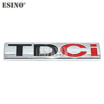 Automobilio stilius 3D TDCI automobilio bagažinės metalo cinko lydinio emblema Galinio kėbulo bagažinės dangčio priedų lipdukas, skirtas 