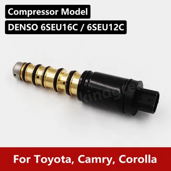 Automobiliui Toyota corolla Camry RAV4 Denso 6SEU16C/6SEU12C Automatinis oro kondicionavimo kompresorius Solenoidinio vožtuvo valdymo vožtuvas
